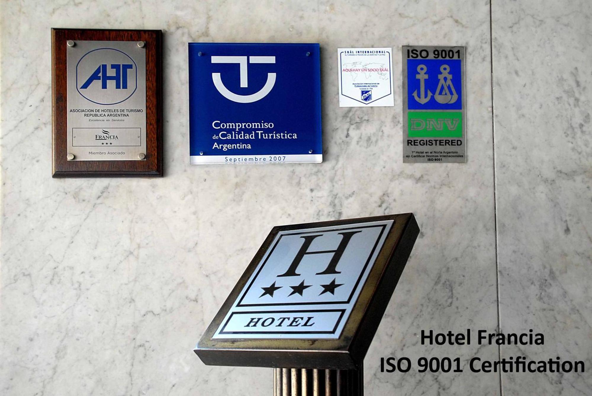 Hotel Francia San Miguel de Tucumán Buitenkant foto